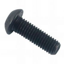 Vis métaux tête bombée 6 pans creux bhc 4 x 20 mm Brut - Boite de 200 pcs - Fixtout BHC1090402001B