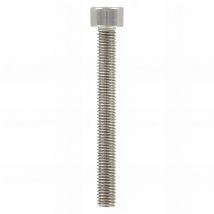 D-work - Vis métaux tête cylindrique 6 pans creux 10 x 110 mm chc inox A4 - Boite de 50 pcs - Fixtout VCHC10110A4