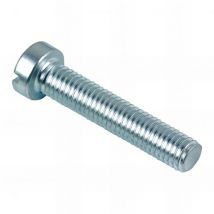 D-work - Vis métaux tête cylindrique Fendue 8 x 80 mm Zinguée - Boite de 100 pcs - Fixtout VMCF0808002B