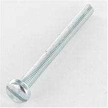 Vis métaux Tête cylindrique large TCL Fendue M2.5X15 Acier zingué-1 piece