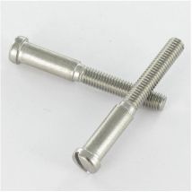 Vis Express - Vis métaux Tête cylindrique tc Fendue epaulee 8X45.3 M5/26 Inox-100 pièces