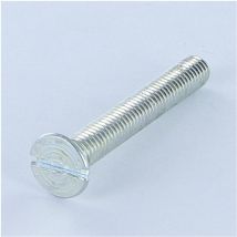 Vis métaux Tête fraisée tf Fendue M2.5X25 Acier brut-100 pièces