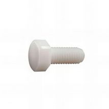 Fixtout - Vis Métaux Tête Hexagonale F/total 10 X 50 Mm Polyamide Naturel - Boite De 50 Pcs Vht10050ny