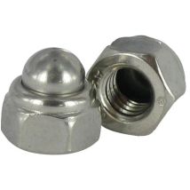 Ecrou Borgne Frein M8 Inox A2-1 piece