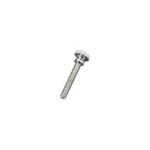 Vis Métaux Tête Moletée Laiton Chromé, Diamètre 6 Mm, Longueur 40 Mm, Sachet De 10 Vis - Fauquet