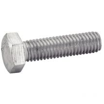 Vis métaux Tête hexagonale Filetage total Inox A2 50 pièces l : 70 mm ∅ 10 mm