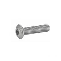Vis à métaux tête bombée six lobes - Inox A2 6x12 mm - Boîte de 200