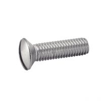 Vis à métaux tête fraisée bombée fendue - Inox A2 5x80 mm - Boîte de 200