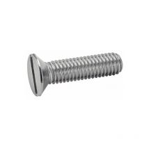 Acton - Vis à métaux tête fraisée fendue - Inox A4 12x30 mm - Boîte de 50