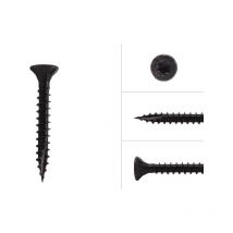 Vis noires galvanisées 4 x 30 mm Torx 20 avec pointe anti-fendage - 100 Pièces