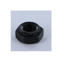 Ecrou à tole Hexagonal Acier zingué noir M6 Epaisseur tole 1.5-1 piece