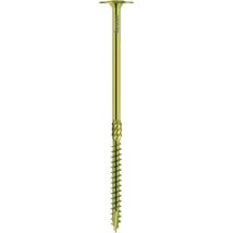 Eurotec - Vis Paneltwistec tête bombée, acier galvanisé jaune tx 40 8,0 x 140 mm (Par 50)