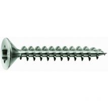 Vis à bois Panelvit Torx Mustad TX20 tête fraisée 4.5x50 Filetage total - Boite de 200 - PVACXP450500C8C