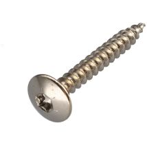Vis Penture 6X50 Filetage partiel torx T30 Acier nickelé-30 pièces