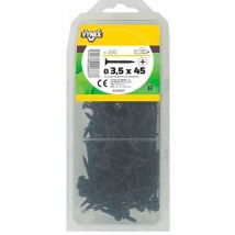 Vis pour plaque de plâtre 3.5x45mm, 200 pièces.