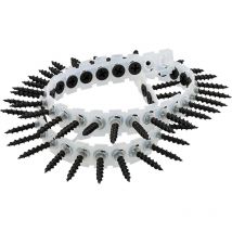 Sofragraf - Vis plaque de plâtre noir en bande universel 3.5 x 35 mm Boite de 1000 - senco - 35B35MP