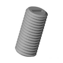 M10x16 : Vis plastique sans tête fendue diam. M10 longueur L:16 mm - Ajile