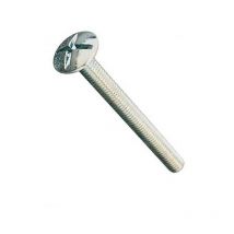 Vis poêlier tête ronde large fendue en croix (boîte) - Cond. /pcs: 100 - ø mm: 6 - Long. mm: 70