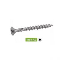 Vis bois résineux Inox A2 5X60 Boîte de 200