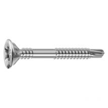 Vis autoperceuse drillex spéciale menuiserie pvc Mustad