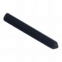 Vis sans tête 6 pans creux à bout pointeau sthc 12 x 20 mm Brut - Boite de 100 pcs - Fixtout HCPO1202001B