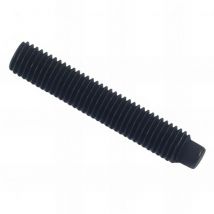 Vis sans tête 6 pans creux à bout téton sthc 8 x 12 mm Brut - Boite de 200 pcs - Fixtout HCTE0801201B