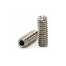 Vis sans tête à six pans creux et bout cuvette Prise femelle, 1/4/-28pouce x 1/4pouce, en Acier ( Prix pour Paquet de 100 )