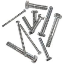Vis métaux tête hexagonale din 931 classe 8.8 partiellement filetée - 8 x 50 mm (50 vis)