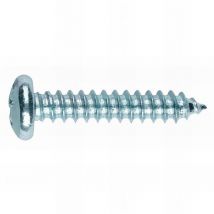 1000 vis à tôle PH1, tête bombée 2,9 x 16 mm zingué pour tôle et pvc - T8129016 Index