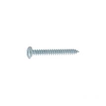 Vis à tôle tête cylindrique large acier zingué blanc din 7981 4,8X32 boîte de 200 - ultima - AFB7981AZ4832