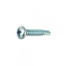 Tornillos autoperforantes azi 4.8x25 para chapa, 11 unid.