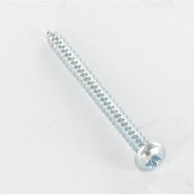 Vis Express - vis tole tete cylindrique bombee large phillips 5.5X32 acier zing BLANC-1 pièce