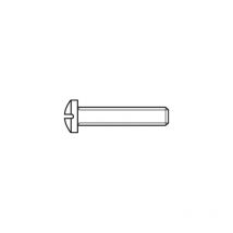 Vis À Tête Bombée Toolcraft 815357 100 Pc(S) M3 10 Mm Tête Bombée Cruciforme Philips Acier Din 7985