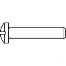 Vis à tête bombée Toolcraft 827146 100 pc(s) M5 16 mm tête bombée cruciforme acier n/a