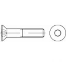 Vis à tête fraisée Toolcraft 148790 100 pc(s) M3 12 mm tête fraisée 6 pans intérieurs acier n/a