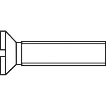 Vis à tête fraisée TOOLCRAFT 194829 M220 D963-4.8:A2K 100 pc(s) M2 20 mm tête fraisée plat acier N/A S59054