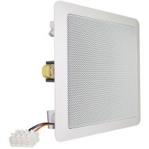 Visaton - 50154 Lautsprecher dl 18/2 sq 100V+8 Ohm weiß