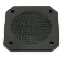 Visaton 10 cm Lautsprecher-Schutzgitter – Schwarz – Kompatibel mit vielen 10-cm-Lautsprechern