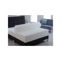 Visco Therapy - Visco Memory Reflex Egg Shell Mattress Topper, Orthopaedic, Support, Plain Relief without Cover- 5FT King