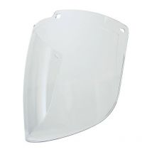 Visera de repuesto pc transparente sin recubrimiento en 166 Honeywell