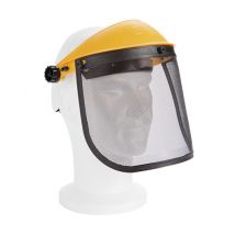 Visera Yaros con pantalla de malla metálica