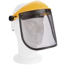 Visera de protección con rejilla metálica – Seguridad para trabajos forestales – 1 Unidad