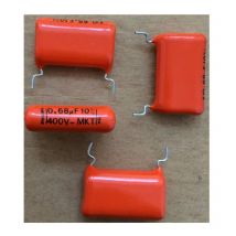 222236855684 - 500 x Condensateurs à film mkt 680nF 10% 400Vdc Pitch 27,5mm - Orange - Vishay