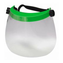 Visière de protection réglable en polycarbonate avec pare-soleil