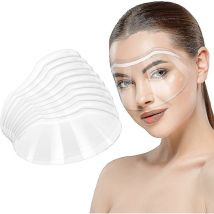 Visière transparente pour microblading, maquillage permanent, extensions de cils, cataracte oculaire, protection des yeux pour le visage, visière