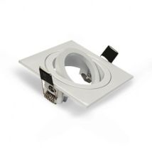 Supporto Led Orientabile 30° Ip20 Square 89x89mm - Foratura Ø79mm