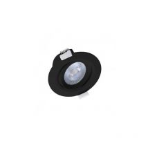 Led collegato Spot AC220/240V 5W 350lm 38° IP20 IK08 Ø90mm - Foratura naturale bianca 4000K Ø68mm