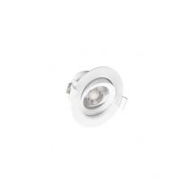 Lugar led orientable 5W 350lm 38° Ø90mmx44mm - Día blanco 4000K