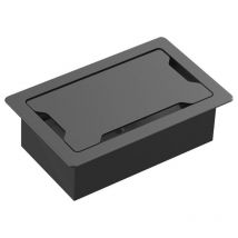 TC3 surrtb organizer per cavi Scrivania Scatola portacavi Nero, Bianco 1 pz - Vision