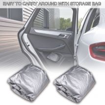Vislone – housse de voiture complète universelle, Protection uv, Protection solaire, thermique, anti-poussière, résistante aux rayures, combinaison